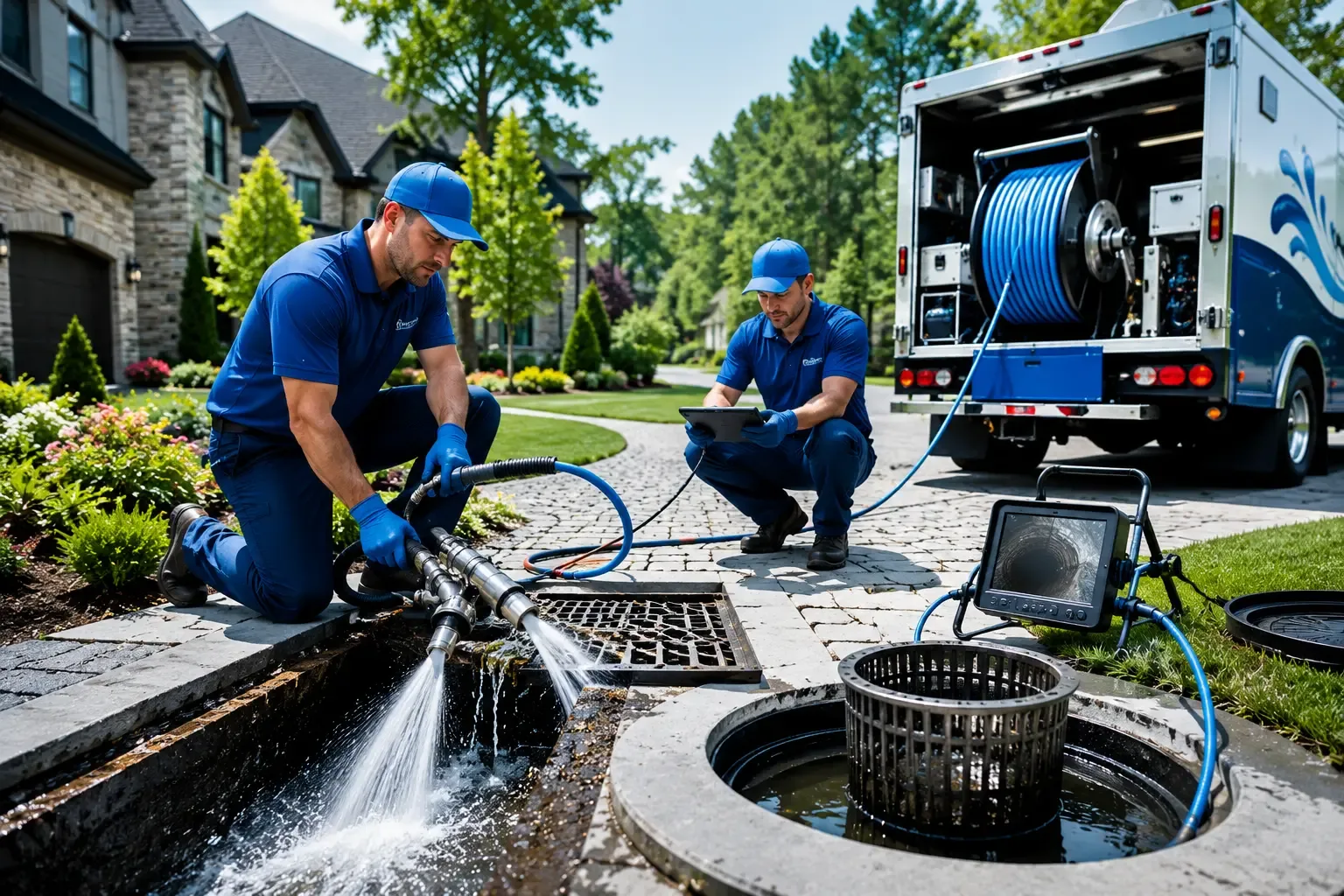 Local outdoor drain cleaning professionals in Smithfield, RI